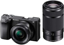 Sony  6400 SELP1650 F3.5 5.6 F4.5-6.3 SEL55210 Black ILCE-6400Y lens Kit 24.2