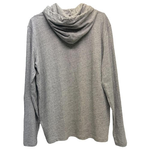 Polo Ralph Lauren Mens Hoodie Long Sleeve Gray Heather Hooded Tee Shirt $69 - Picture 2 of 5