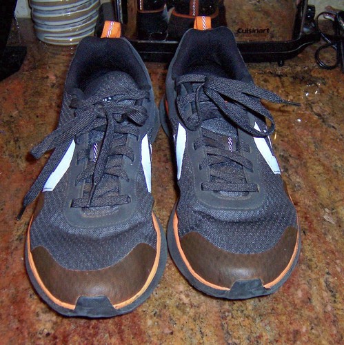 CONVERSE MENS SNEAKERS size 12 ALL STAR RUNNING OX Series grey orange EUC - Picture 4 of 5