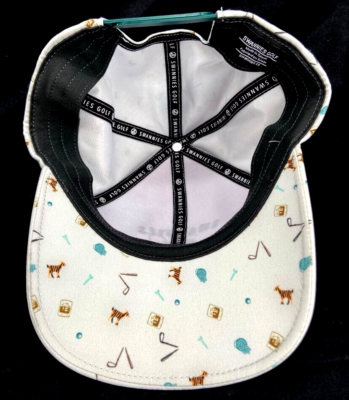 Swannies Golf Est 2015 Logo Snapback Grey Baseball Adjustable Hat