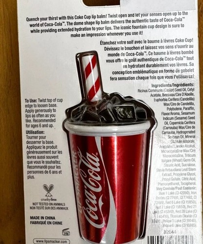 Lip Smacker Lip Balm Coke Cola Cup Best Flavor Forever Lip Balm✨ - Picture 2 of 5