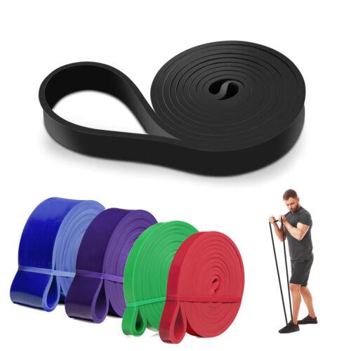 Long Resistance Band, Heavy Fitness Exercise Band for Men Women Home Workout - Picture 1 of 14