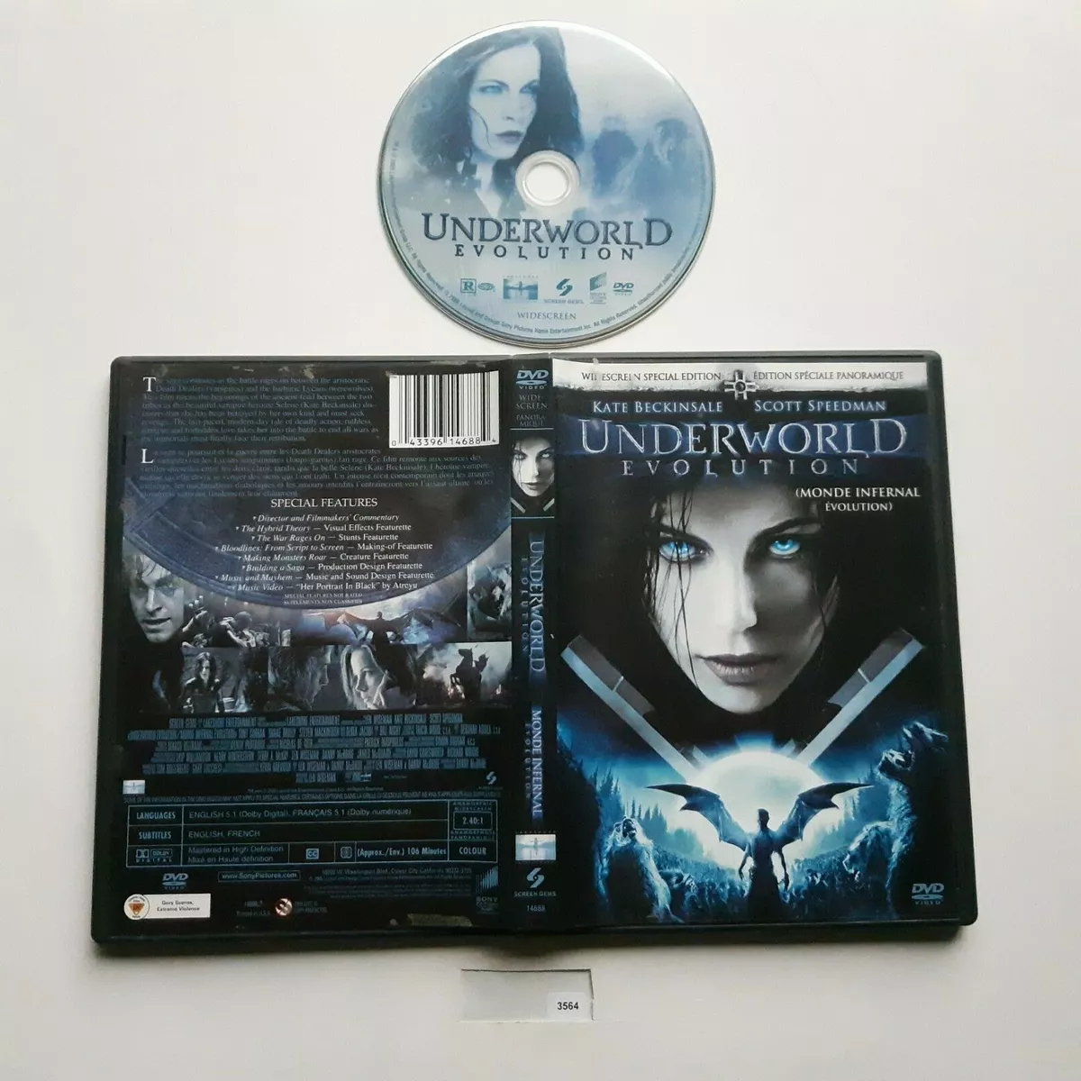Underworld Evolution DVD Special Edition Widescreen eBay