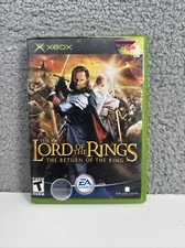 The Lord of the Rings The Return of the King Microsoft Xbox 2003 No Manual