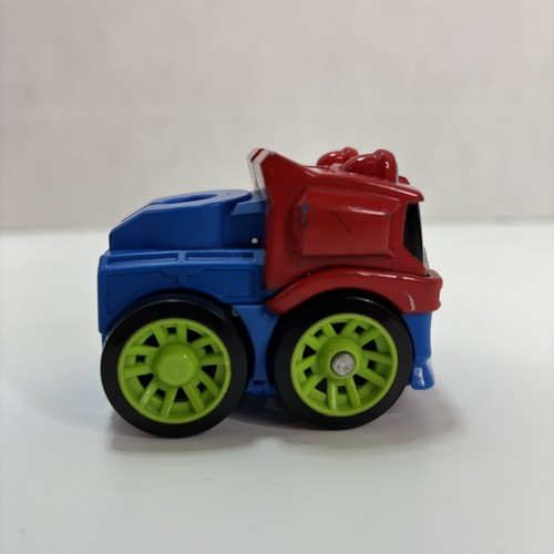 Transformers Rescue Bots Flip Racers Set Of 2 Optimus Prime w/ Launch Trailer - Picture 8 of 24
