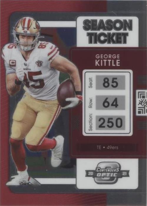2021 Panini Contenders Optic George Kittle #49 - 1 of 2