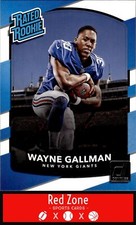 2017 Donruss - #338 Wayne Gallman NM Set Break.