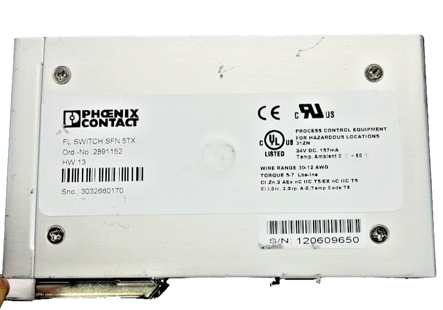 PHOENIX CONTACT FL SWITCH SFN STX 2891152 24V