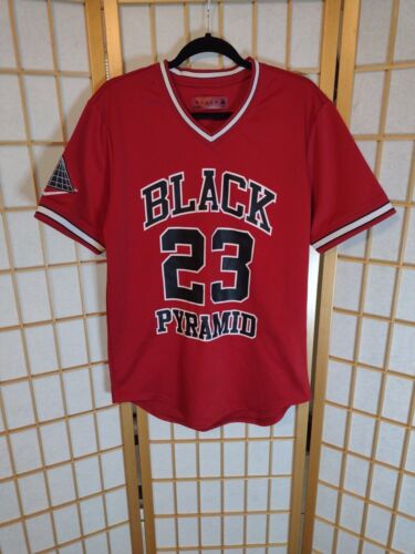 Black Pyramid #23 Red Jersey shirt Stitched Men’s Large 2017-18 Cool - Picture 2 of 5