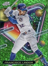[DIGITAL] Topps Bunt - Francisco Lindor - Cosmic Chrome 23 S1 - Green Base