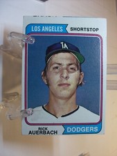 1974 Topps Baseball Card   #289 Rick Auerbach  (88941)