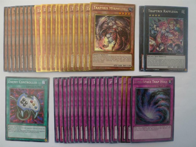 Yugioh Tournament Ready To Play Budget Cubic 45 card Deck ALL FOIL Gold Rare NM