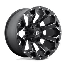 Fuel D546 Assault Matte Black Milled 1-Piece Rims: 22x10, 8x165.1/8x6.5, -18 mm