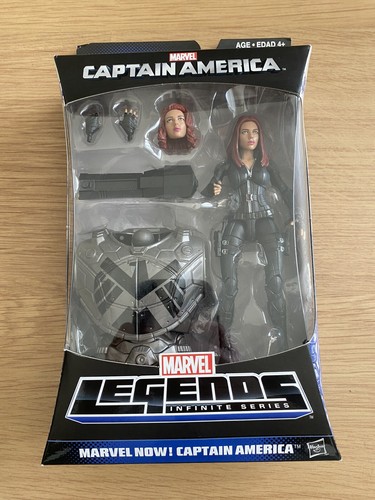 Marvel Legends Captain America Black Widow Error Card Figure MIB Brand New!! - Picture 1 of 4