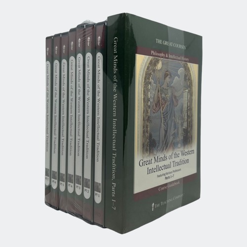 Minds of Western Intellectual Tradition [Great Courses] DVDs & Guidebook - New - 第 1/23 張圖片