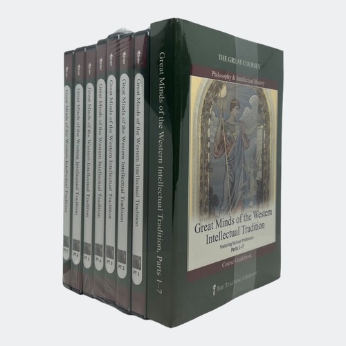 New Great Courses: Minds of the Western Intellectual Tradition DVDs & Guidebook - Picture 1 of 23