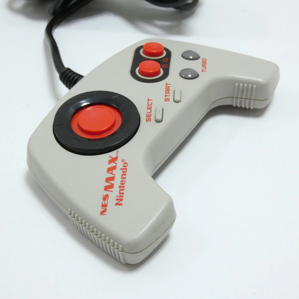 MANETTE NINTENDO NES MAX TURBO ORIGINAL OFFICIEL JEU CONSOLE NES OCCASION TESTE - Photo 2/4