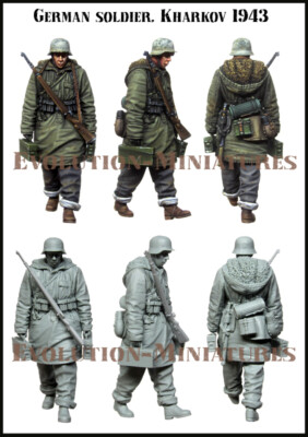 EVOLUTION MINIATURES GERMAN SOLDIER #8 KHARKOV 1943 EM35221 1:35