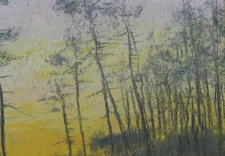 Ivan Ivanovitch Kowalski (1839-1937) Post-Impressionist Landscape Russian School