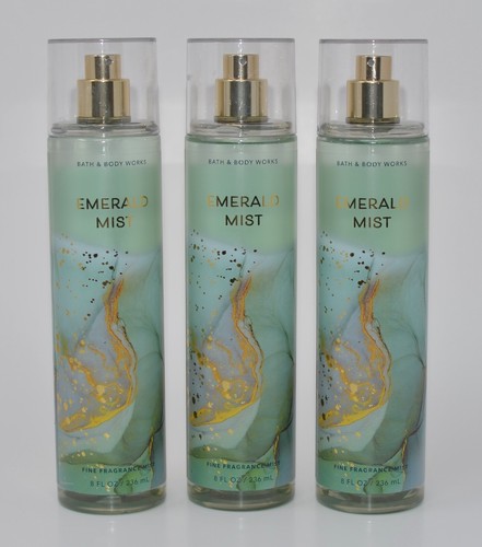 3 NEUE BATH & BODY WORKS SMARAGDNEBEL FEINER DUFTNEBEL KÖRPERSPRAY 8 OZ GROß - Bild 1 von 6