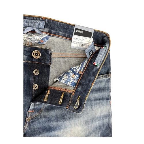 Pantalón vaquero hombre JACOB COHEN PREMIUM EDITION NICK COMF azul lavado denim ¡NUEVO! - Imagen 7 de 15