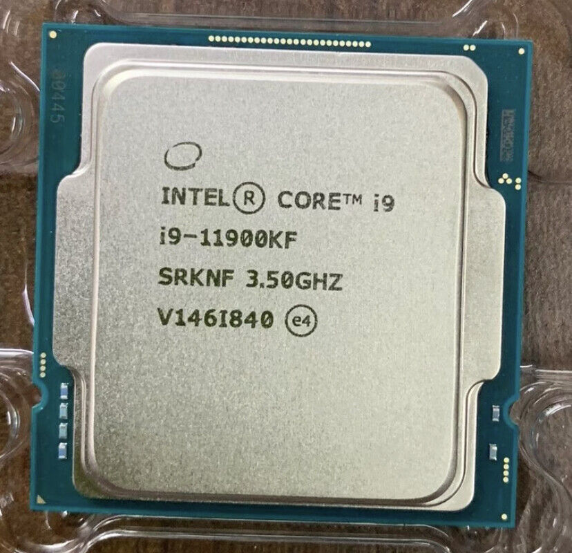 INTEL CORE i9-11900KF LGA1200 8 Core 16 Threads 3.5Ghz CPU INTEL CORE i9-11900KF LGA1200 8 Core 16 Threads 3.5Ghz CPU