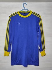 ADIDAS STYLE SWEDEN 1977-80 AWAY VINTAGE SOCCER SIZE 7/8 L