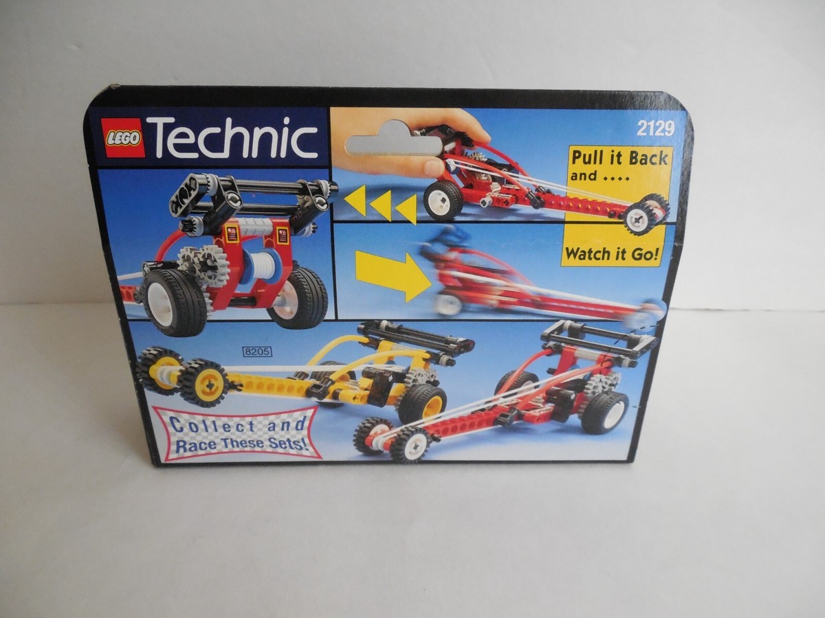 Sealed Lego Technic 2129 Bungee Blaster Dragster Vintage 1997 eBay