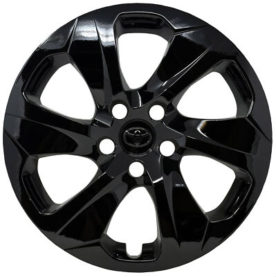 #ad Hubcap for Toyota Rav4 2019 2025 OEM Custom Gloss Black Paint 17 inch 61186 $34.95