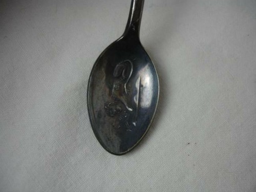 Vintage Rolex Nucherer Watches Lucerne B 100 12 Silverplate Collector Spoon - Picture 7 of 10