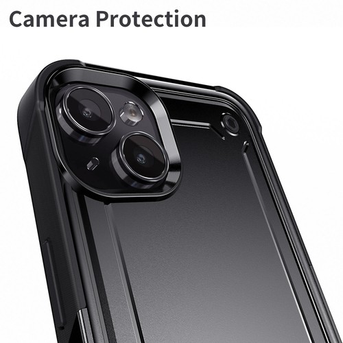 Funda rígida a prueba de golpes de doble capa para Apple iPhone 15 Pro/15 Pro Max/15 Plus - Imagen 4 de 36
