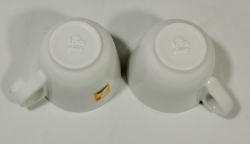 2 Nuova Point Italy Zicaffe Restaurant Ware Espresso Demitasse Cups & Saucers - Picture 8 of 8