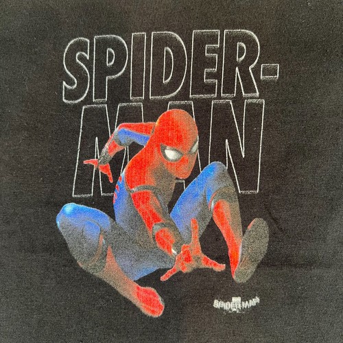 Marvel Spiderman Little Kids Black Short Sleeve Basic T Shirt Size Youth XS - Picture 2 of 7