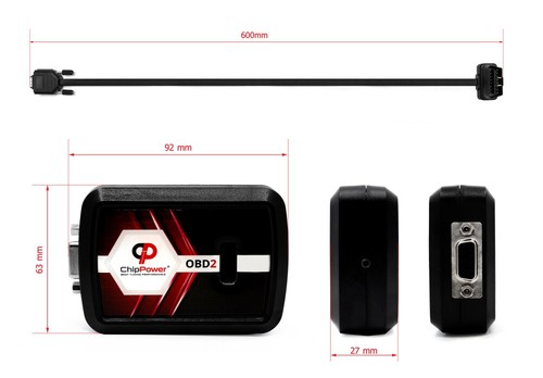 Chip Tuning Box OBD2 v4 para Volvo S90 Mk2 II 2.0 T5 T6 Potencia Rendimiento Gasolina - Imagen 5 de 12