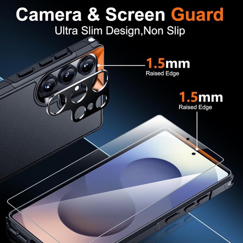 FUNDA ARAÑA Diseñada para Samsung Galaxy S25 Ultra Funda, [10 pies Grado Militar Dro - Imagen 3 de 7