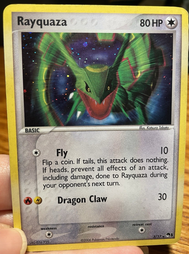 Rayquaza 3/17 Holo Raro POP Serie 1 - LP - Imagen 7 de 7