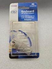 Belkin Pro Series Reverse Keyboard Adapter PS/2 to AT F2N017 New Sealed