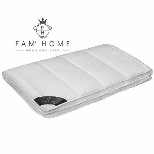 FAM Home Piumino Microfibra 135x200 cm, Stagioni, Ipoallergenico