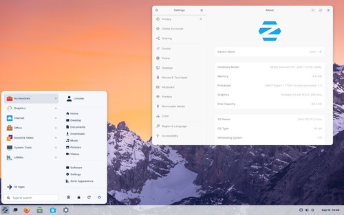 Zorin Linux OS CORE 17.3, 17.2, 64-BIT, Bootable USB/DVD, Live Boot Full Install - Picture 9 of 14