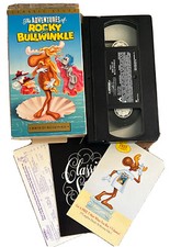 The Adventures of Rocky & Bullwinkle Vol 2 Birth of Bullwinkle VHS 1991 Vintage