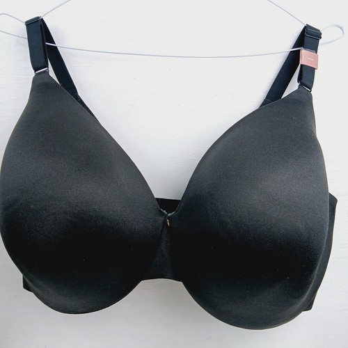 Lane Bryant Cacique leicht gefütterter Bügel-BH mit voller Abdeckung schwarz 40H