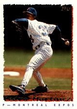 1995 Topps #622 Pedro Martinez Montreal Expos HOF