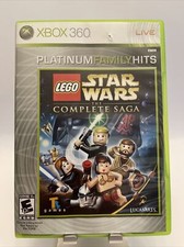 LEGO Star Wars: The Complete Saga (Microsoft Xbox 360, 2007) Complete In Box!