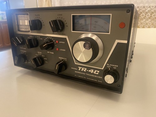 Drake TR-4C Transceiver + VFO RV-4C + Netzteil – Sehr guter Zustand - Zdjęcie 7 z 20