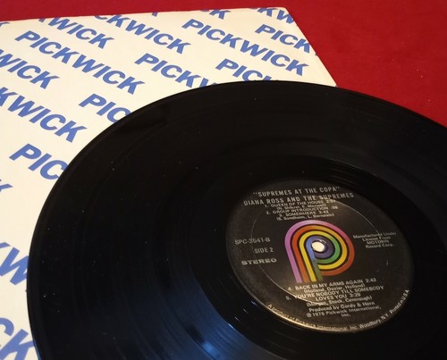 THE SUPREMES LP 33RPM LIVE AT THE COPA excellent - Picture 4 of 4