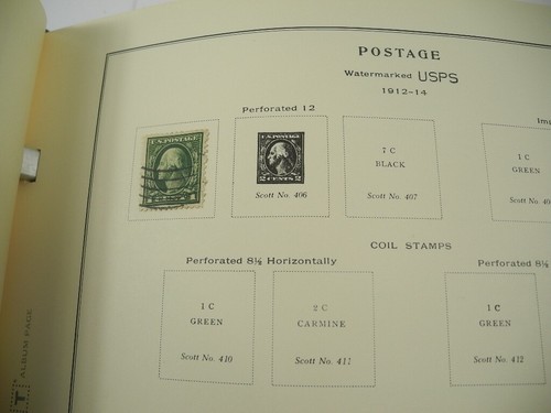 US, Stamp Collection hinged in a Scott National album - Picture 12 of 24