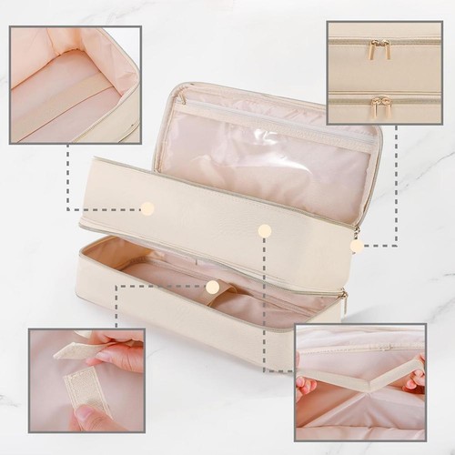 Double-Layer Hair Dryer Storage Case Travel Bag for Shark Flexstyle D9C9 - Picture 5 of 13