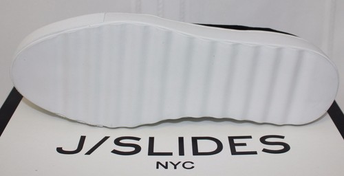 J Slides Perrie Slip On Sneaker style shoes Black Suede New with box! - Picture 4 of 5