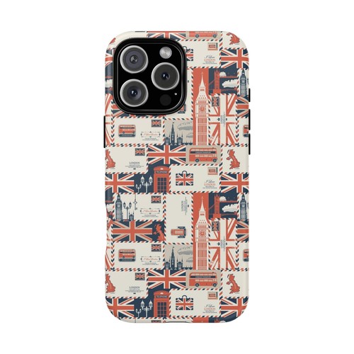 British Icons Phone Case - Union Jack, Big Ben, British Flag, London, Wrap Print - Picture 3 of 177