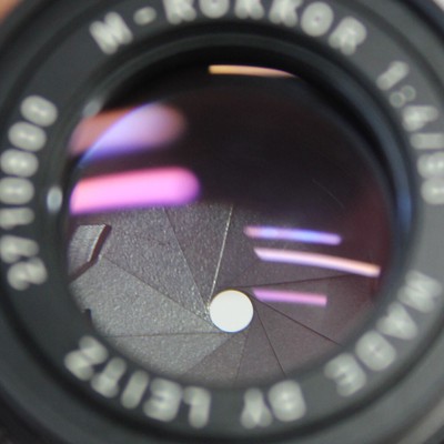 Minolta M-Rokkor 90mm F/4 Made by Leitz Germany for Leica M mount